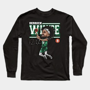 Derrick White Boston Cartoon Long Sleeve T-Shirt